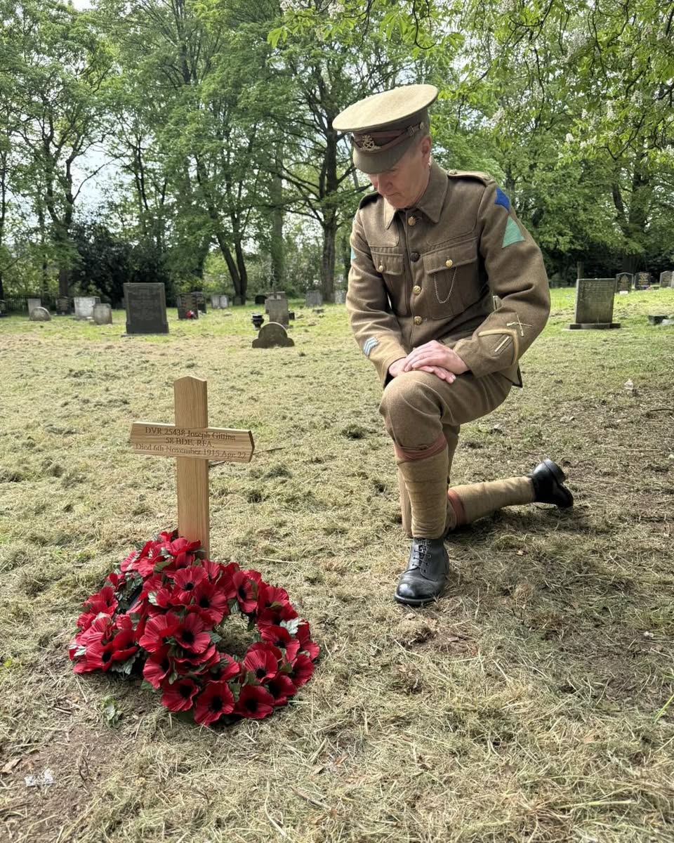 War hero's grave rededicated