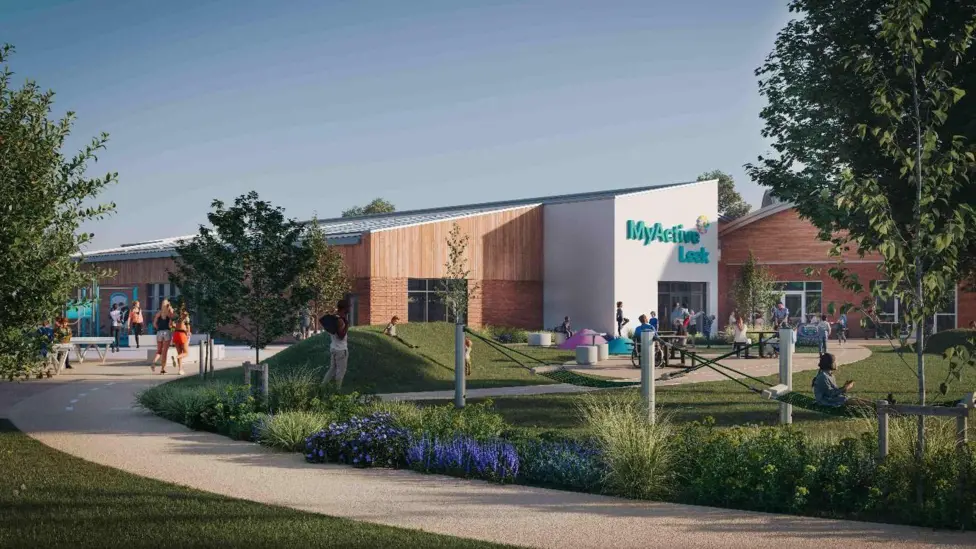 Leisure centre enters final stage.