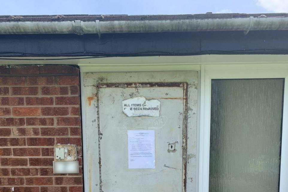 No-go property outside school