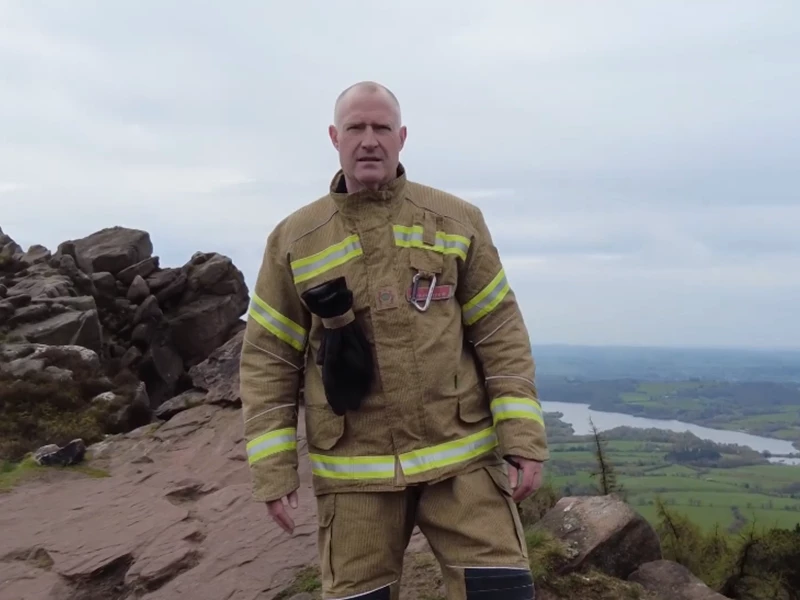 Danger of fires in hot weather
