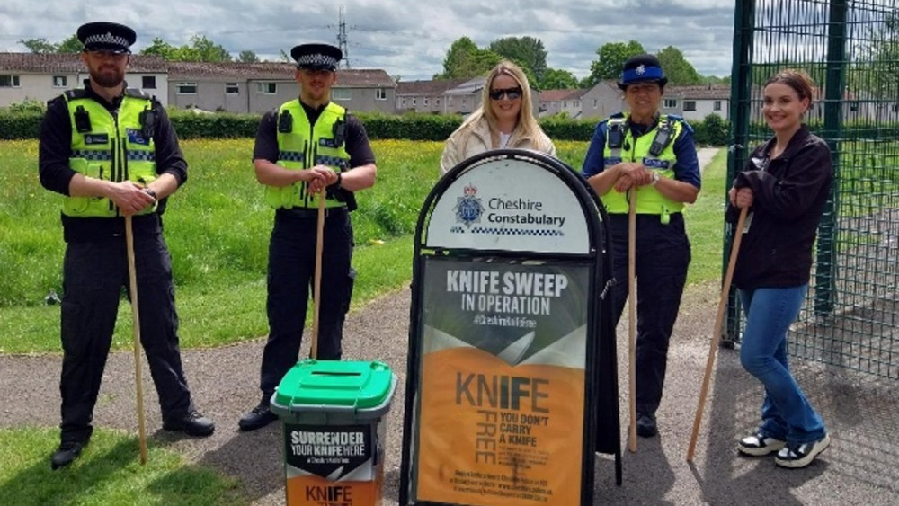 Knife amnesty a success in Crewe