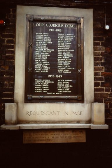 Memorial to the fallen