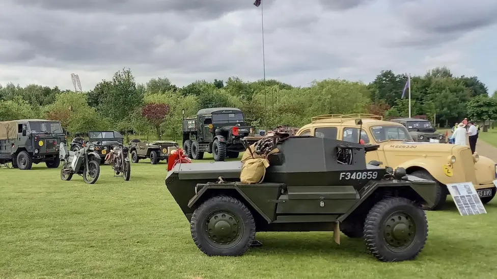 Military vehicles bring history to life