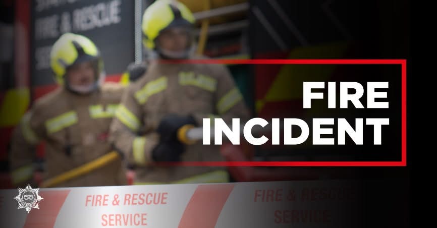 Fire in Leek - residents asked to keep doors and windows closed