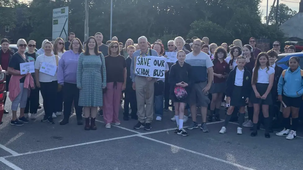 Parents fear over safety with the removal of school bus.