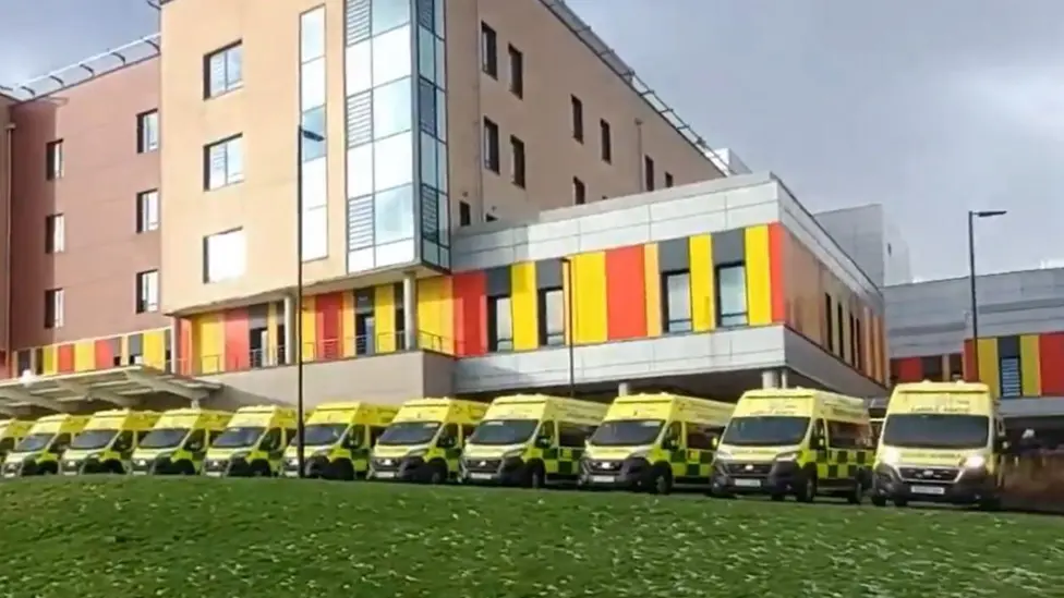 Ambulance crews are having to make a 200 mile round trip to reach emergency patients in North Staffordshire