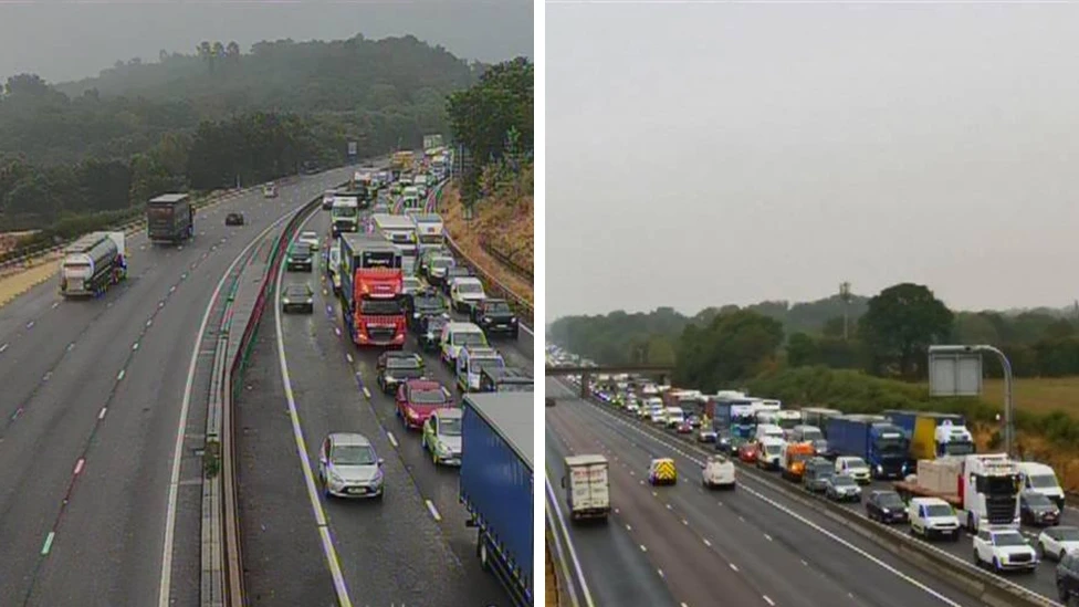 M6 shut for hours after fatal crash