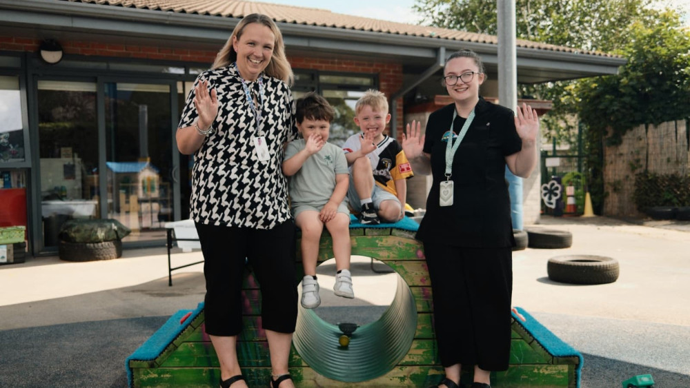 Family hub nursery praised by Ofsted