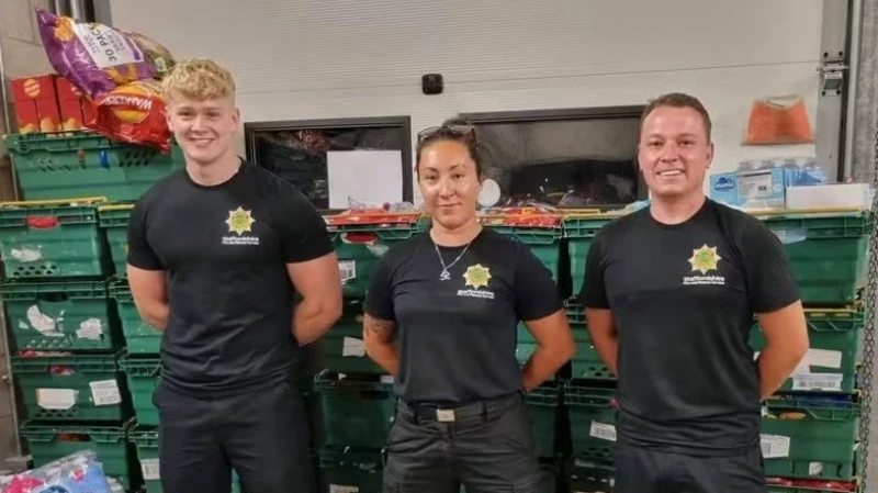 Staffordshire Fire & Rescue service overwhelmed with generosity