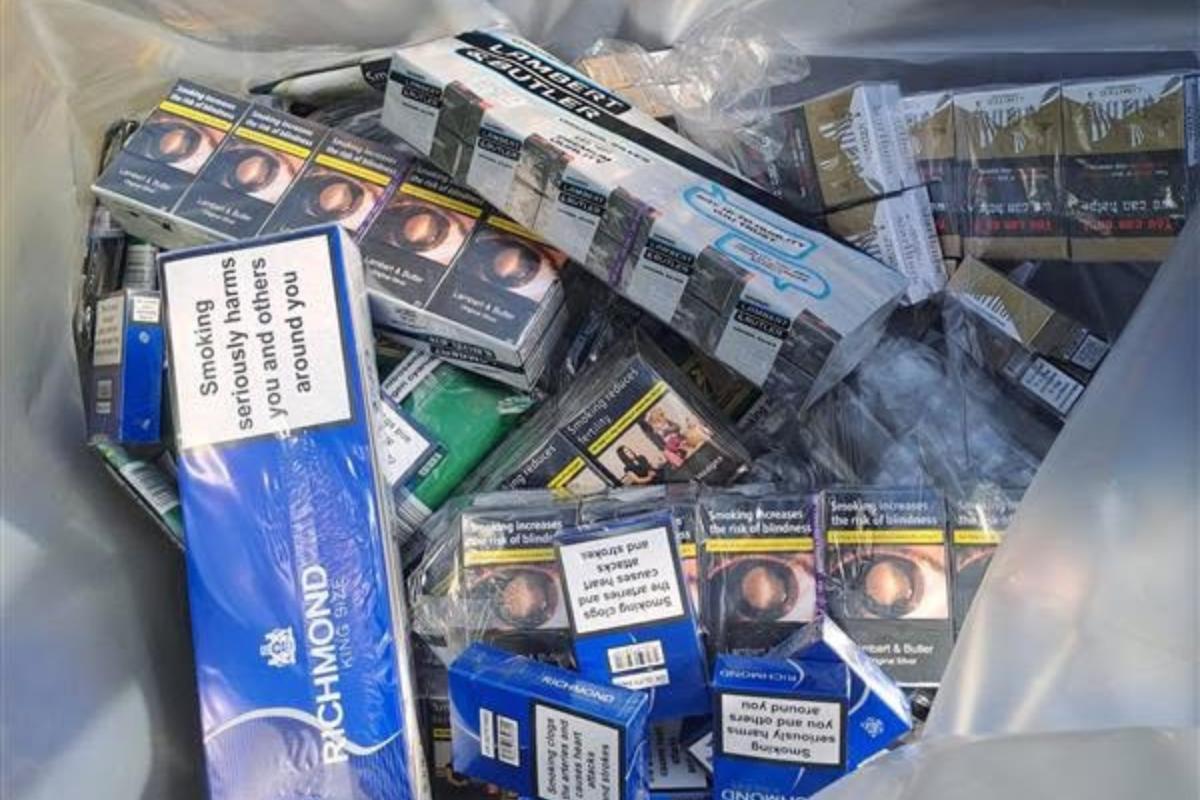 Illicit cigarettes seized in Whitchurch