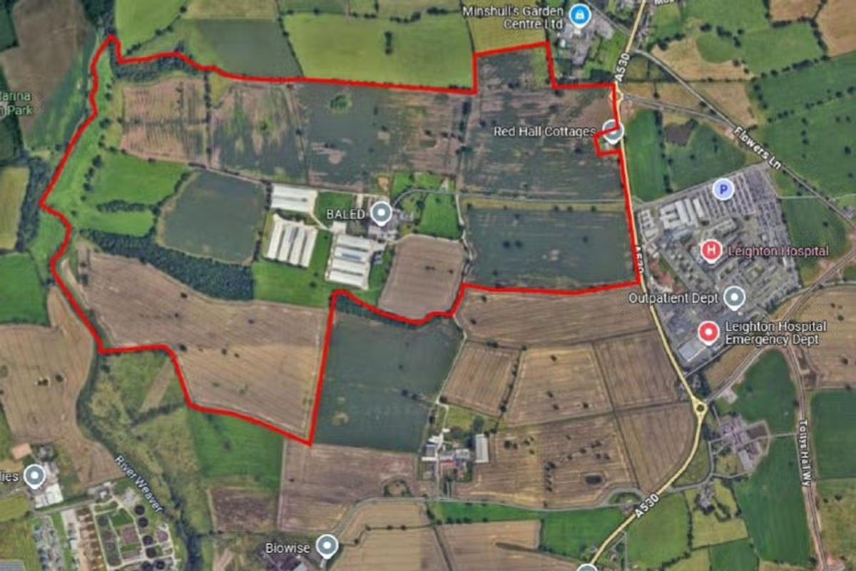 Plans submitted for homes in Middlewich