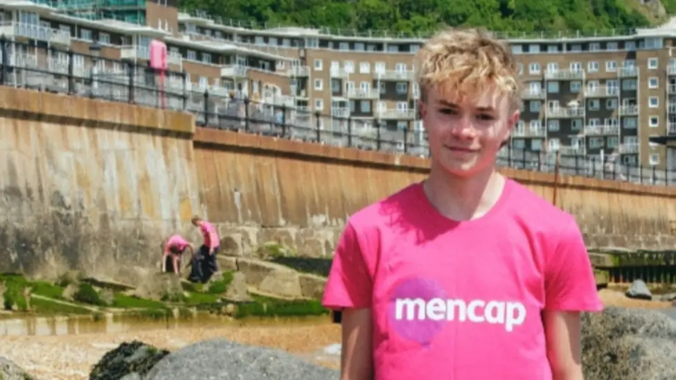 Teenager takes on challenge