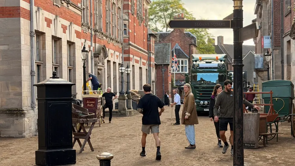 Stafford turned to chocolate town