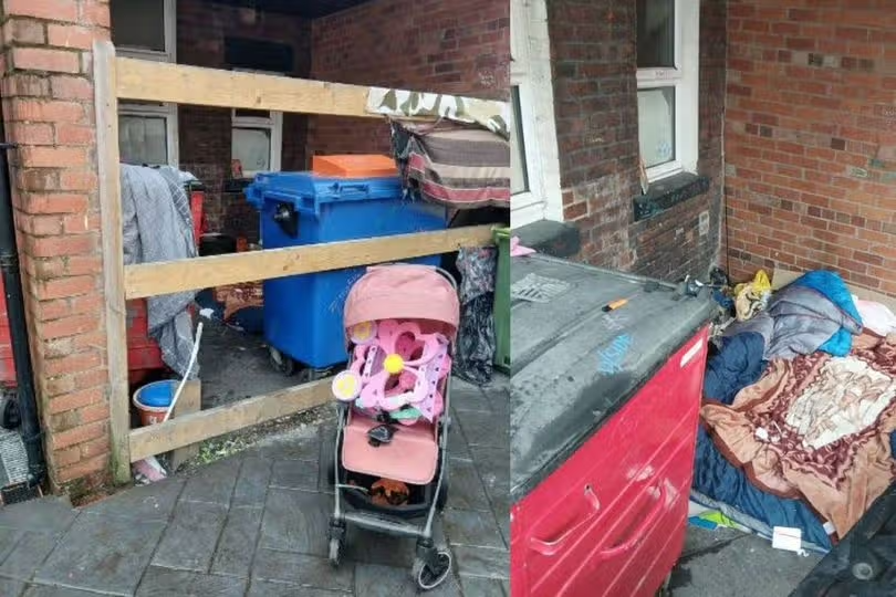 Police clear up homeless camp