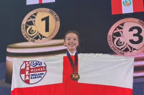 10 year old karate kid wins gold