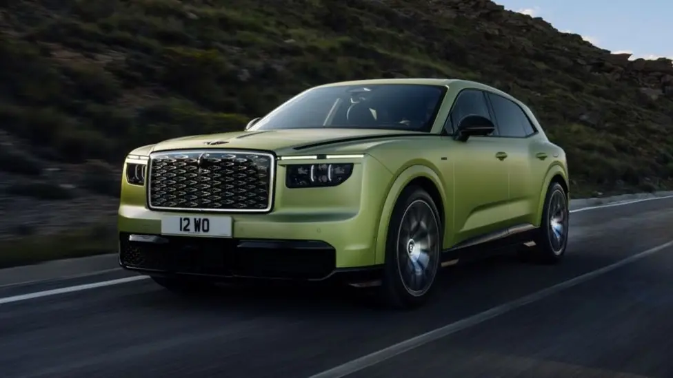 Bentley unveils electric car