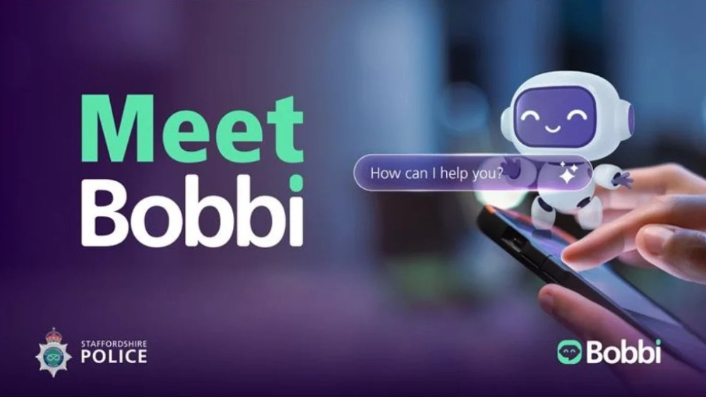 Staffordshire police enlists new AI powered virtual bobbi