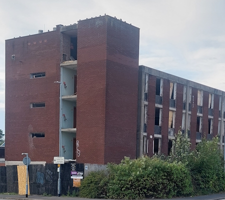 Owners of eyesore building asked to pay up