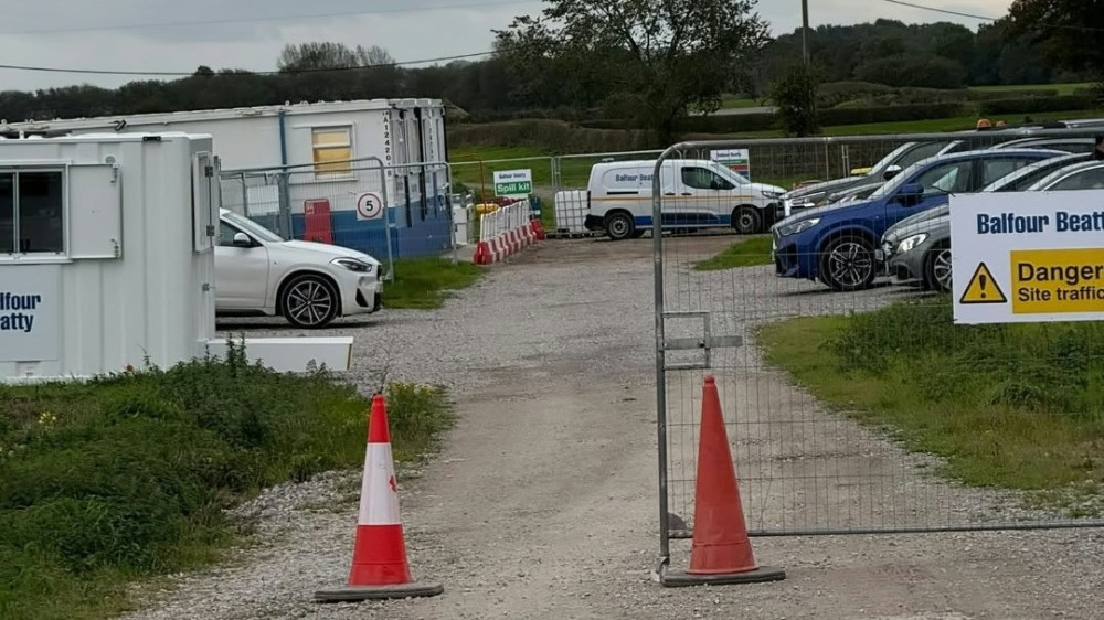 HS2 remedial works near Crewe