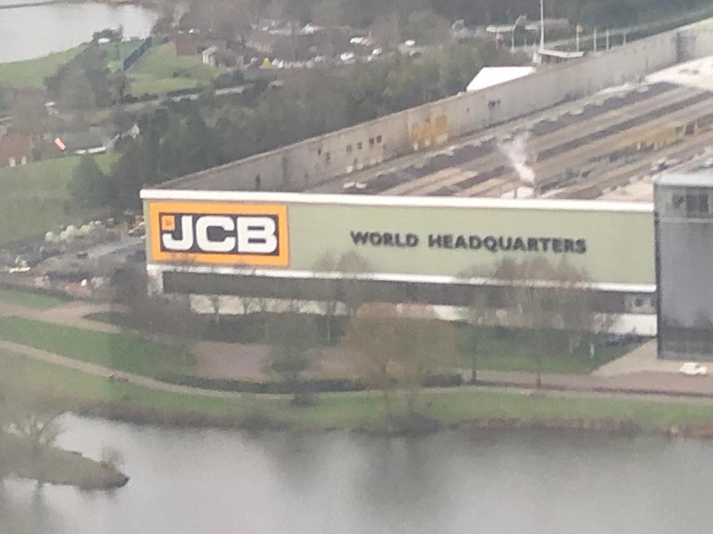 Fire at JCB World headquarters