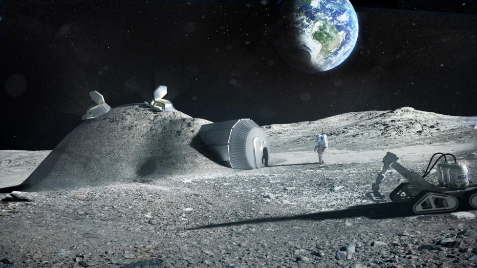 Staffordshire company helps future life on the moon.